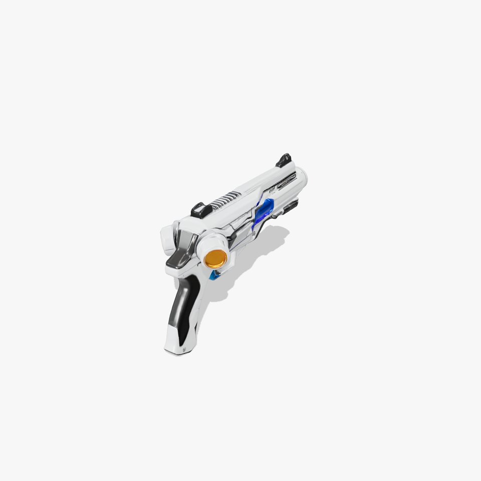 Futuristic Plasma Pistol model pack